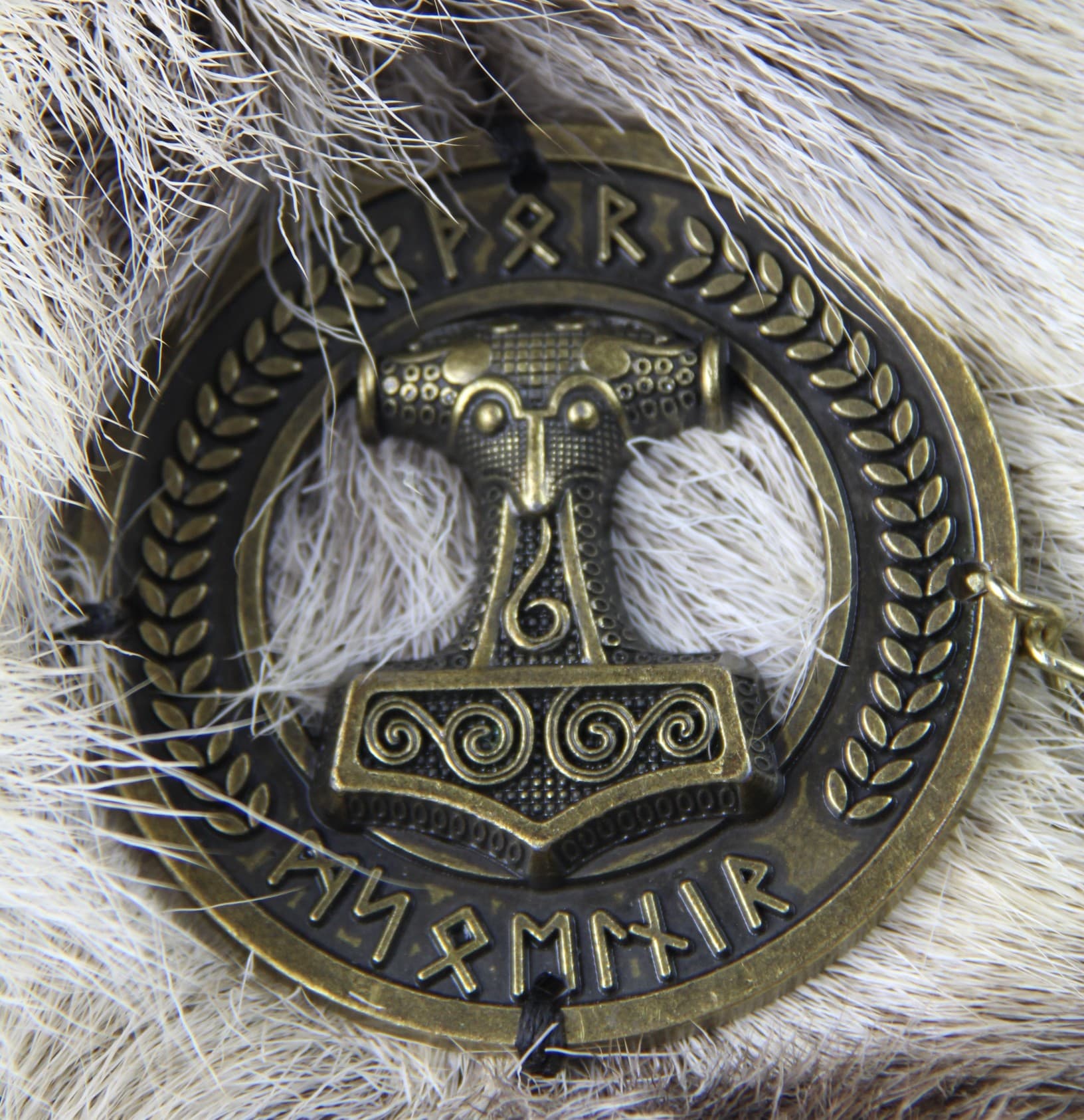 Thor's Hammer Style 2 Brooch