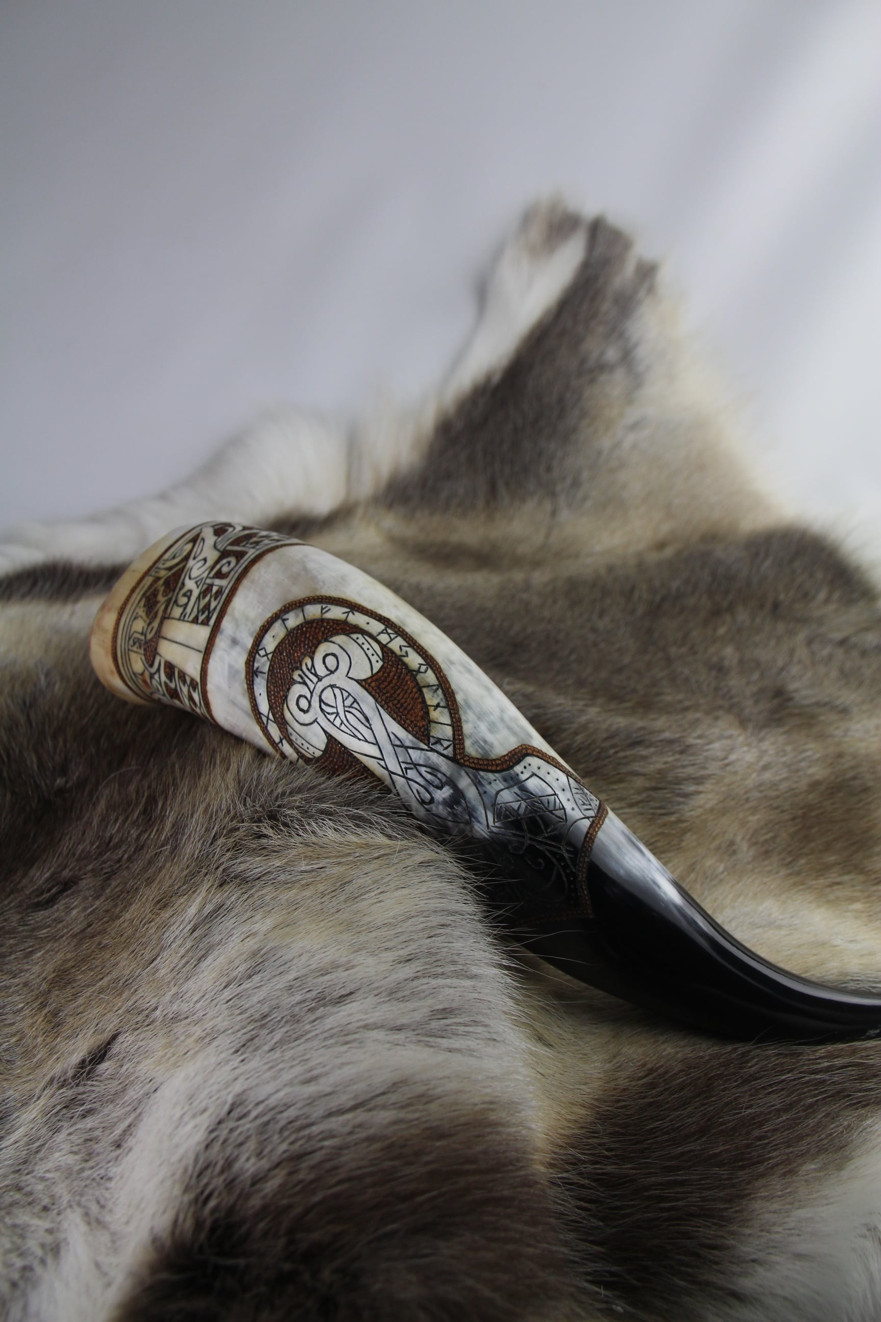 Ragnarök Drinking Horn