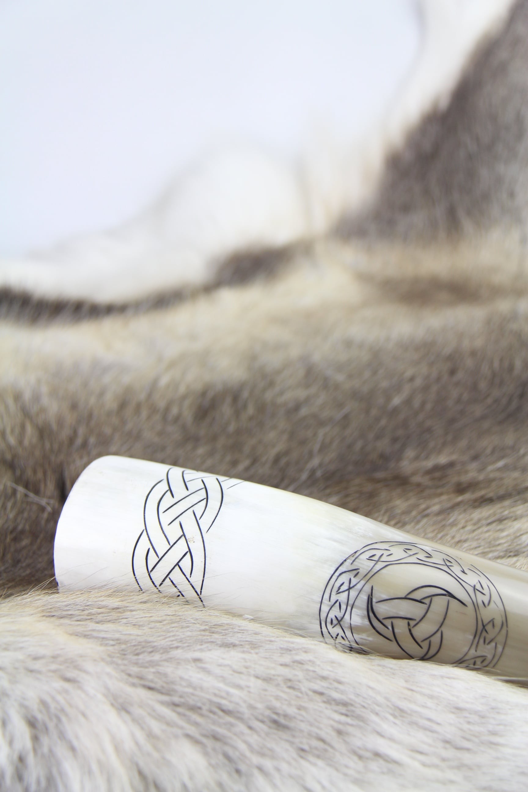 Odin's Drinking Horn - Side View