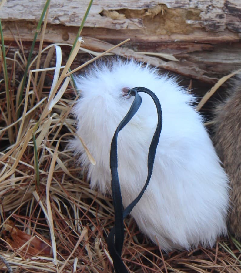 Medieval Rabbit Coin Pouch - Toggle Detail